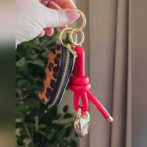 Piper K Chunky Charm - Cheetah Print Pouch
